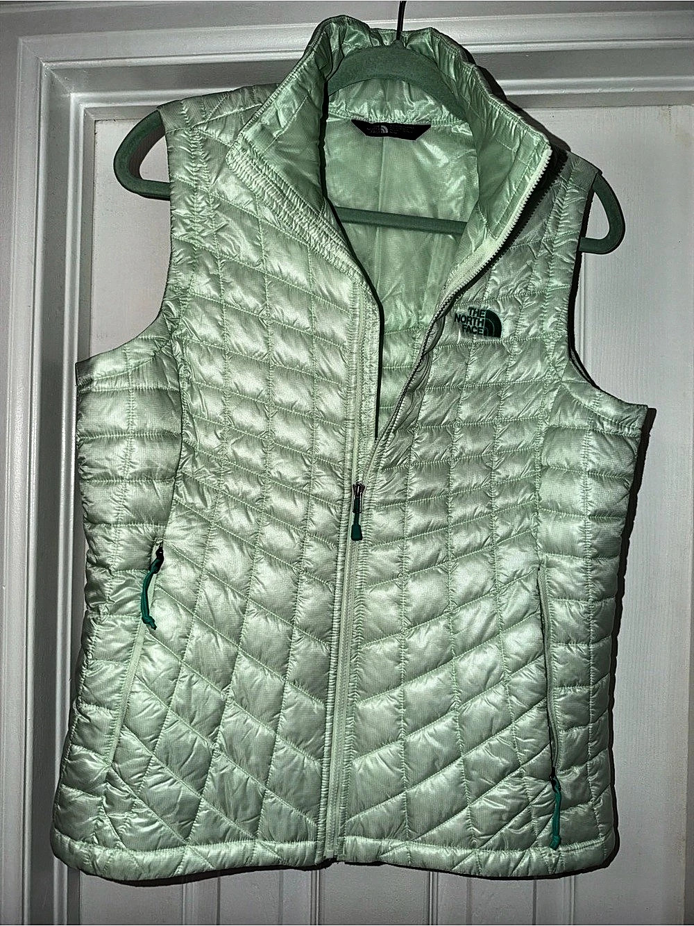 The North Face ThermoBall Vest Quilted Green Medium